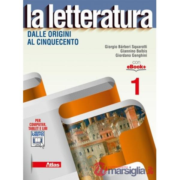 LA LETTERATURA 1 + COMP. LETTURA + ANTOLOGIA DIVIN