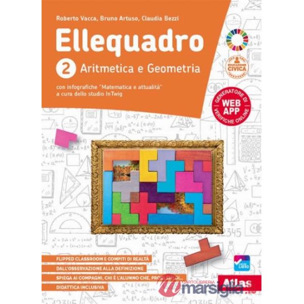 ELLEQUADRO 2 ARITMETICA + GEOGRAFIA VOL. UNICO