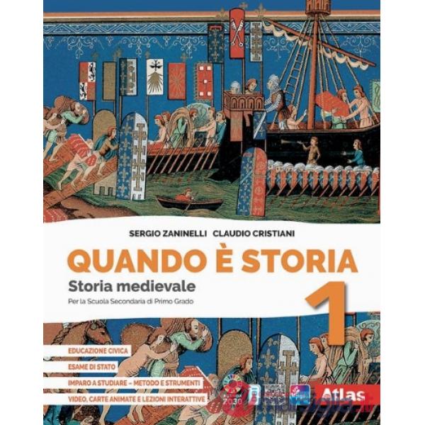 QUANDO E' STORIA 1 STORIA MEDIEVALE CON IMPARO A STUDIARE + E - BOOK