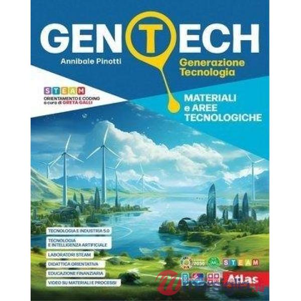 GEN TECH EBOOK MATERIALI E AREE TECNOLOGICHE + DISEGNO E CODING + LAB