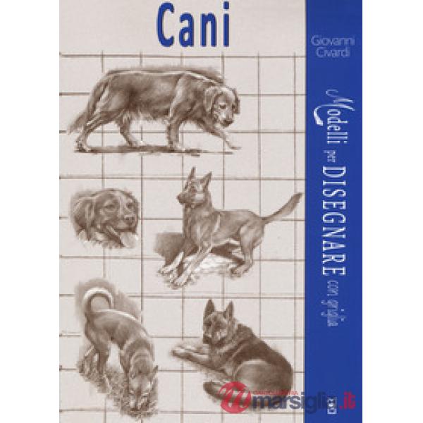 Cani. Modelli per dipingere con griglia