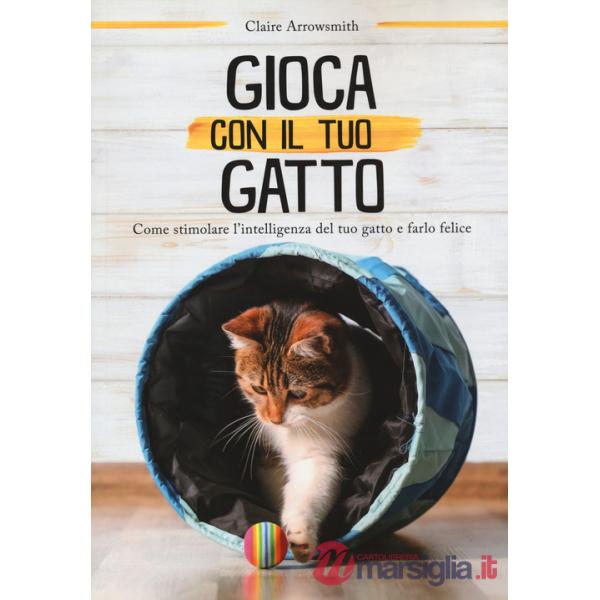 Gioca con il tuo gatto. Come stimolare l'intelligenza del tuo gatto e farlo felice