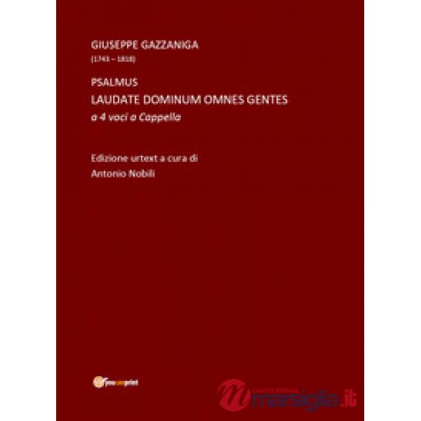 Laudate Dominum omnes gentes a 4 voci a cappella