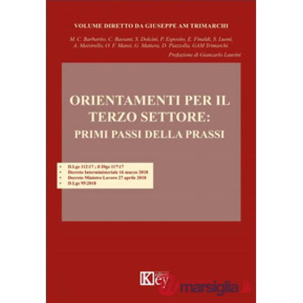 Orientamenti per il terzo settore: primi passi della prassi
