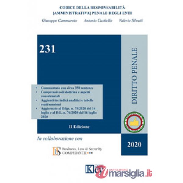 231 codice della responsabilità (amministrativa) penale degli enti