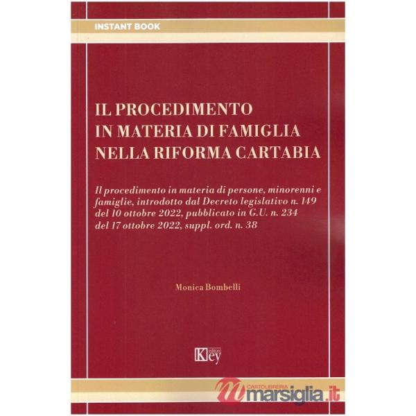 Il procedimento in materia di famiglia nella riforma Cartabia