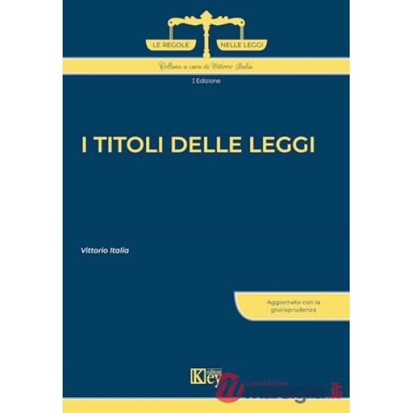 I titoli delle leggi