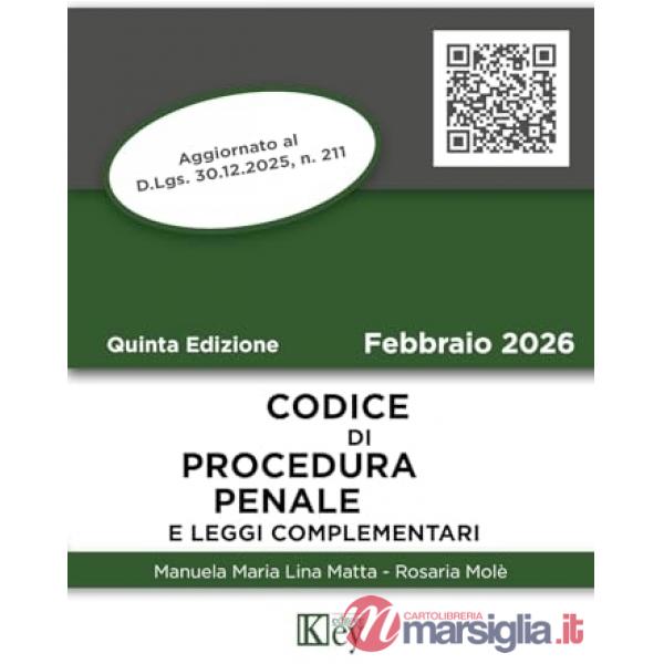 Codice di procedura penale e leggi complementari