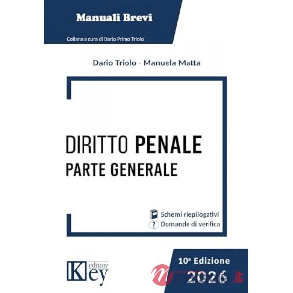 Diritto penale. Parte generale 2026