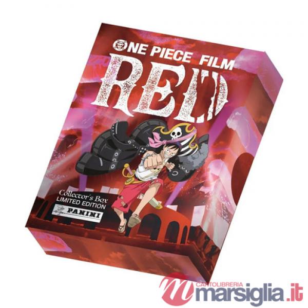 One piece red. Collector's box. Limited edition