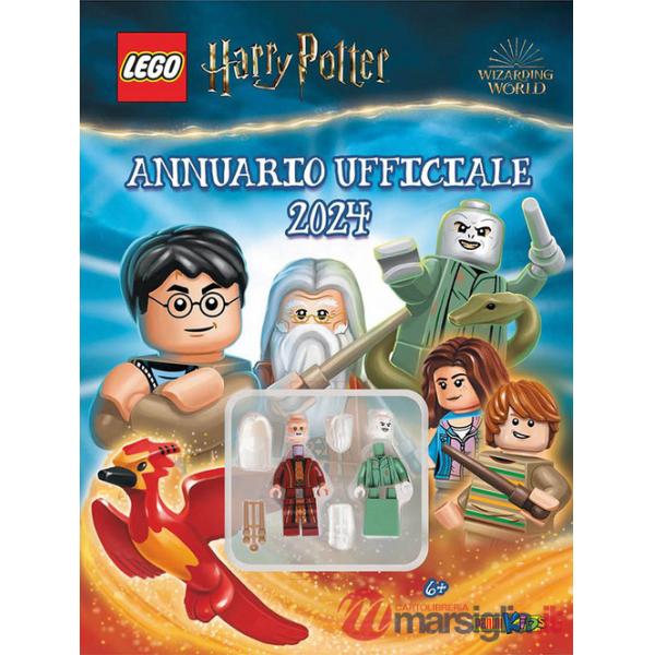 Annuario 2024 ufficiale. Lego Harry Potter. Ediz. a colori. Con minifigure di Albus Silente. Con minifigure di Lord Voldemort