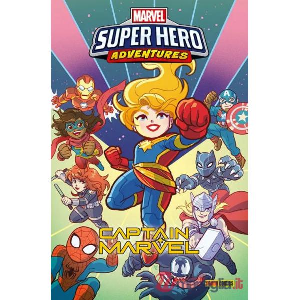 Captain Marvel. Marvel super hero adventures