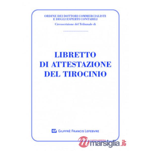Libretto di attestazione del tirocinio