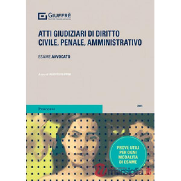 Atti giudiziari di diritto civile, penale, amministrativo
