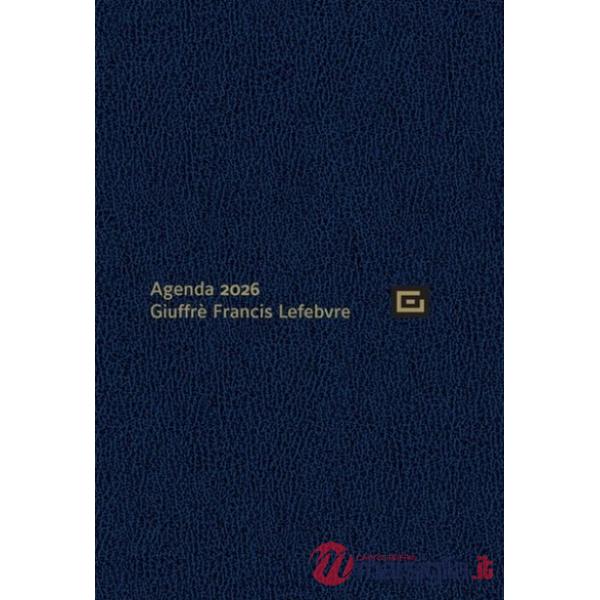 Agenda personale 2026 blu