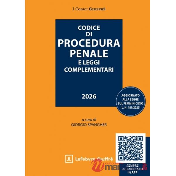 Codice di procedura penale e leggi complementari
