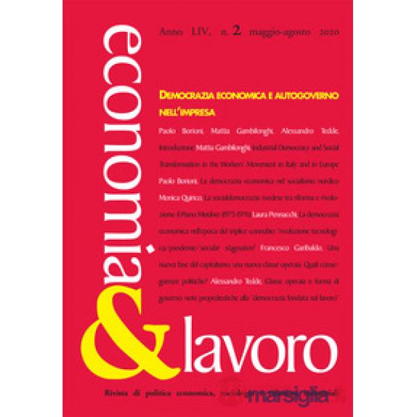 Economia & lavoro (2020). Vol. 2