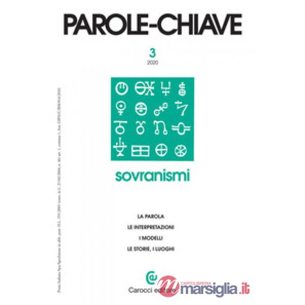 Parolechiave (2020). Vol. 1: Sovranismi