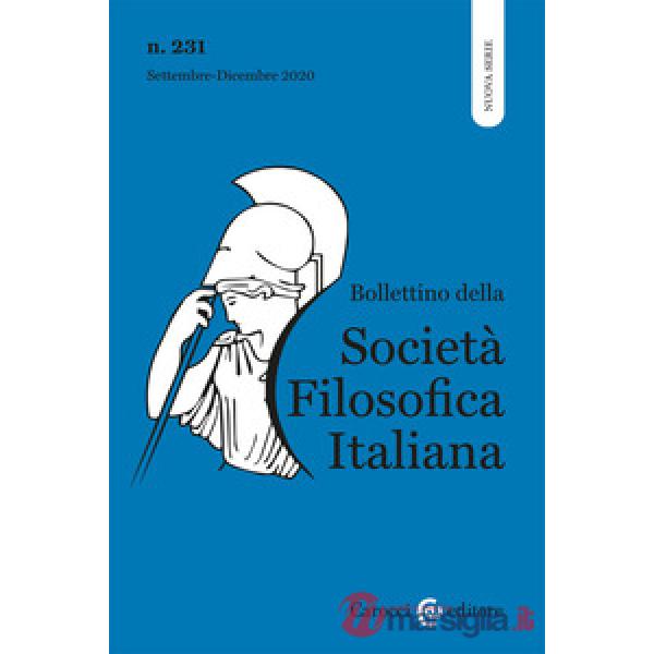 Bollettino della società filosofica italiana. Nuova serie (2020). Vol. 3