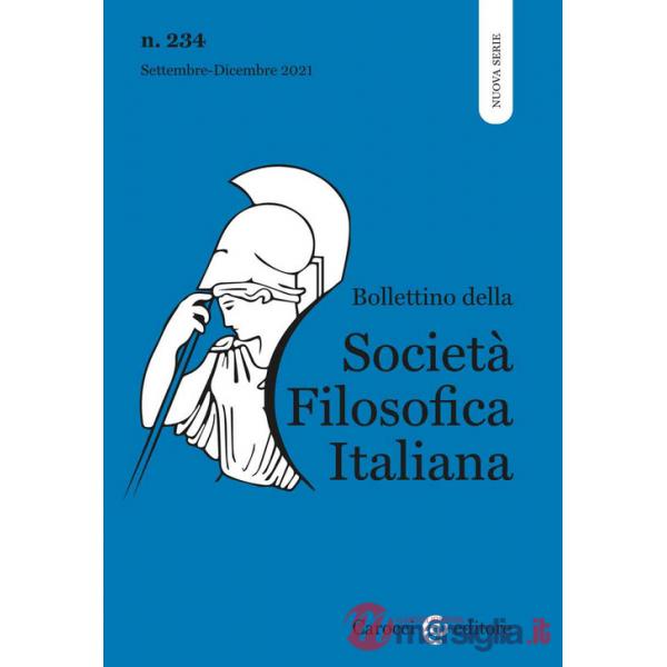 Bollettino della società filosofica italiana. Nuova serie (2021). Vol. 3