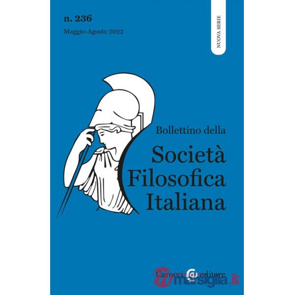 Bollettino della società filosofica italiana. Nuova serie (2022). Vol. 2