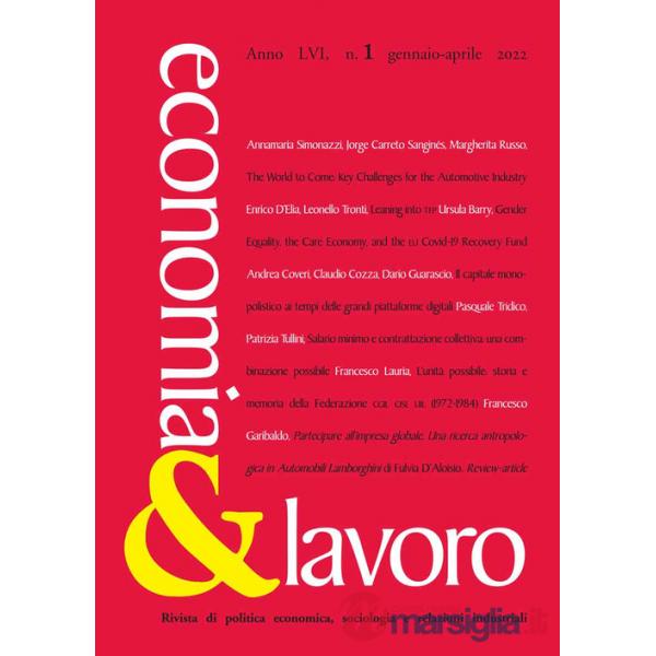 Economia & lavoro (2022). Vol. 1