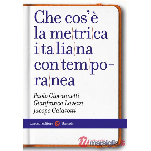 Che cos'è la metrica italiana contemporanea