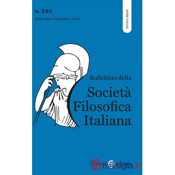 Bollettino della società filosofica italiana. Nuova serie (2024). Vol. 3