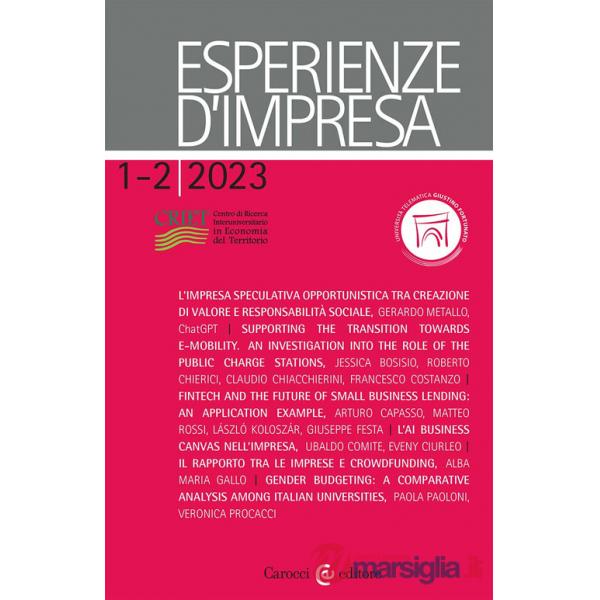 Esperienze d'impresa (2023). Vol. 1-2