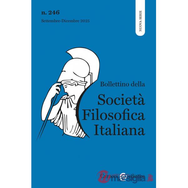 Bollettino società filosofica italiana. Nuova serie (2025). Vol. 3