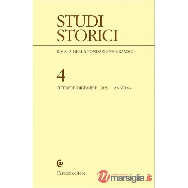 Studi storici (2025). Vol. 4