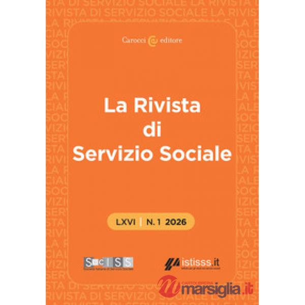 Rivista di servizio sociale (2026) (La). Vol. 1