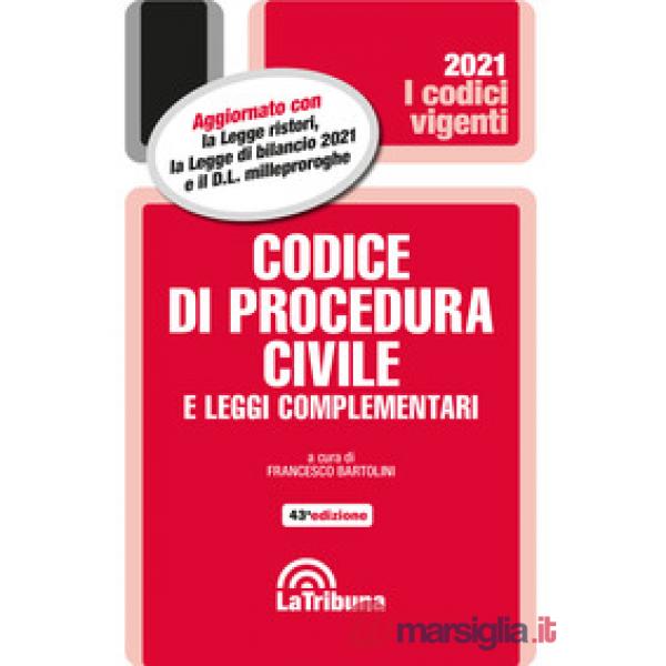 Codice di procedura civile e leggi complementari