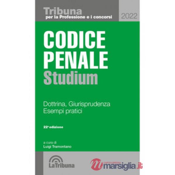 Codice penale Studium. Dottrina, giurisprudenza, esempi pratici