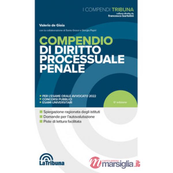 Compendio di diritto processuale penale