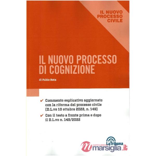 Il nuovo processo di cognizione
