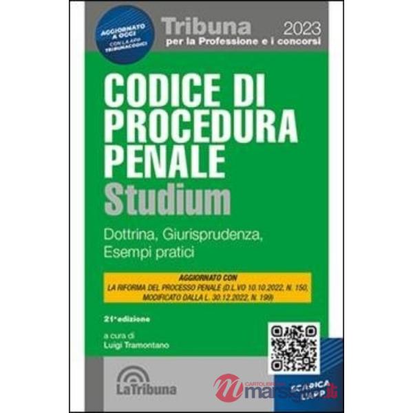 Codice di procedura penale Studium. Dottrina, giurisprudenza, schemi, esempi pratici