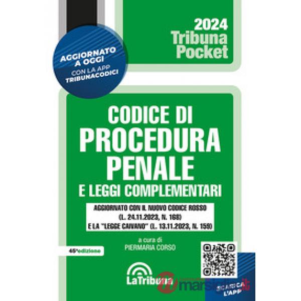 Codice di procedura penale e leggi complementari