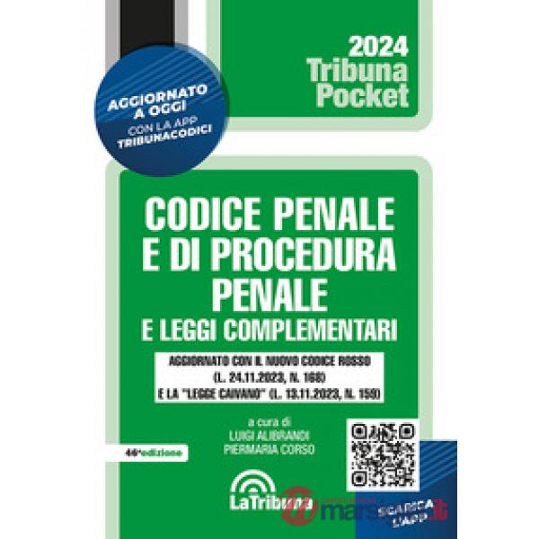 Codice penale e di procedura penale e leggi complementari