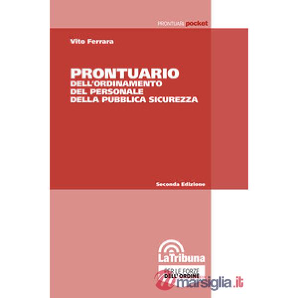 Prontuario dell'ordinamento del personale della pubblica sicurezza