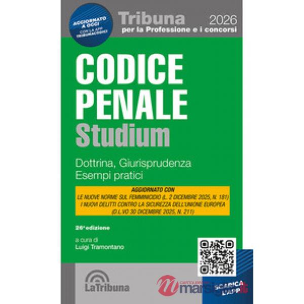Codice penale Studium. Dottrina, giurisprudenza, esempi pratici