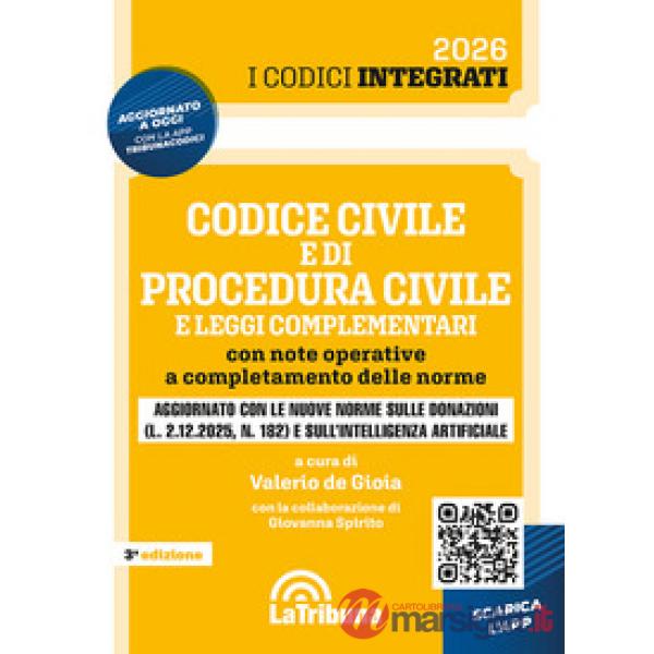 Codice civile e di procedura civile e leggi complementari