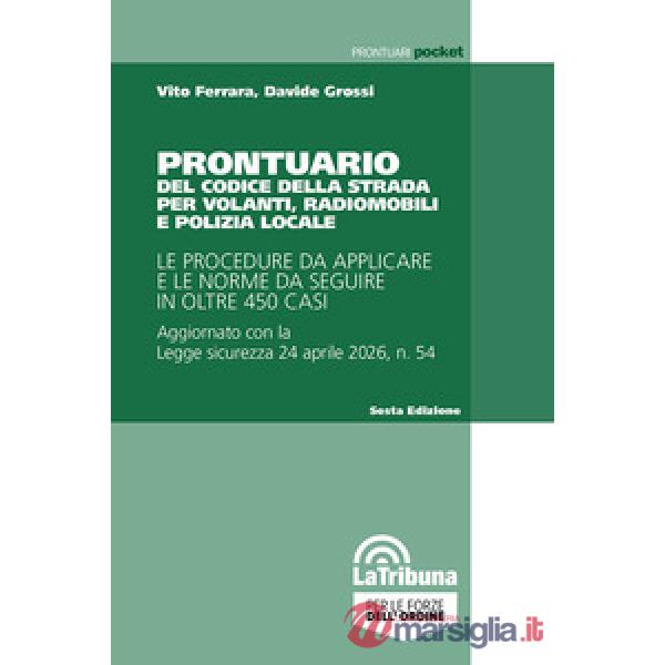 Prontuario del Codice della strada per volanti, radiomobili e polizia locale