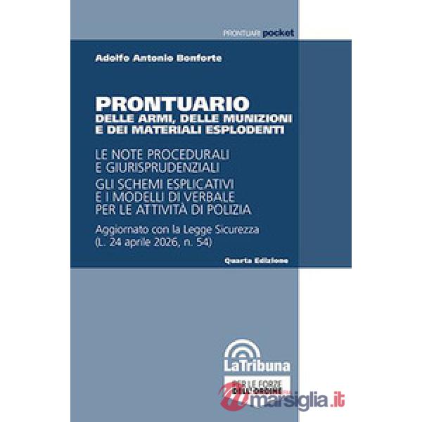 Prontuario delle armi, delle munizioni e dei materiali esplodenti