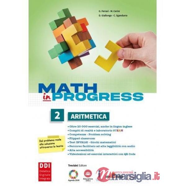 MATH IN PROGRESS - ARITMETICA 2 + GEOMETRIA 2 + QUADERNO 2