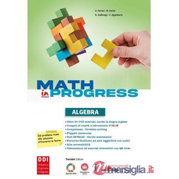 MATH IN PROGRESS - ALGEBRA + GEOMETRIA 3 + QUADERNO 3