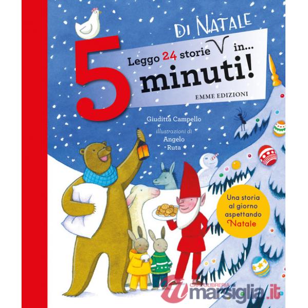 Leggo 24 storie di Natale in... 5 minuti! Stampatello maiuscolo. Ediz. a colori