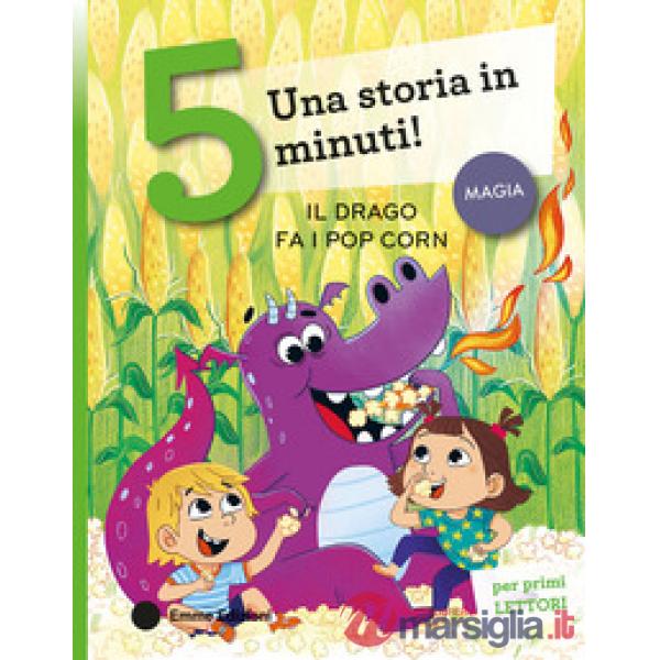 Drago fa i popcorn. Stampatello maiuscolo. Ediz. a colori (Il)