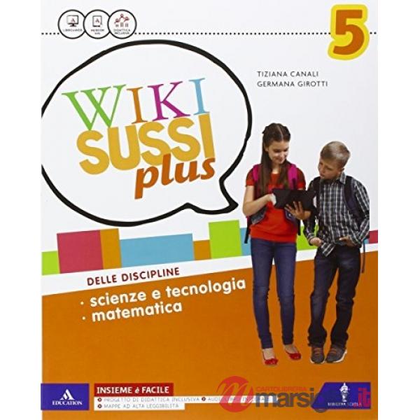 WIKISUSSI PLUS 5 SCIE + QUADERNO