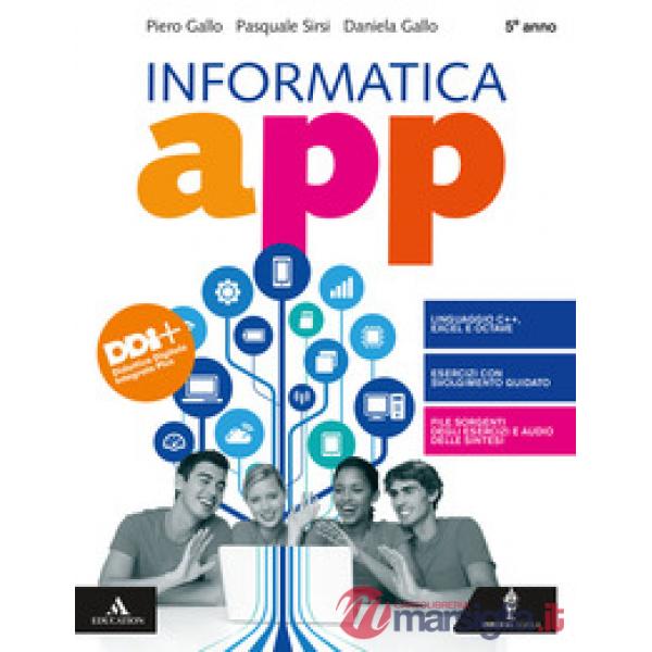INFORMATICA APP VOL. 5 ANNO MB + CONT.DIGIT.